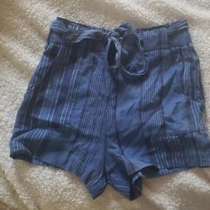 New! XL adjustable Linen paperbag shorts